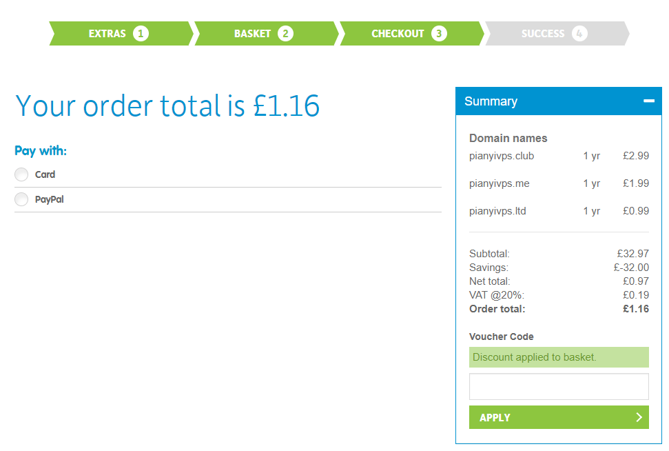 123-Reg.co.uk - 所有域名立减5英镑 可做到免费域名-主机迷