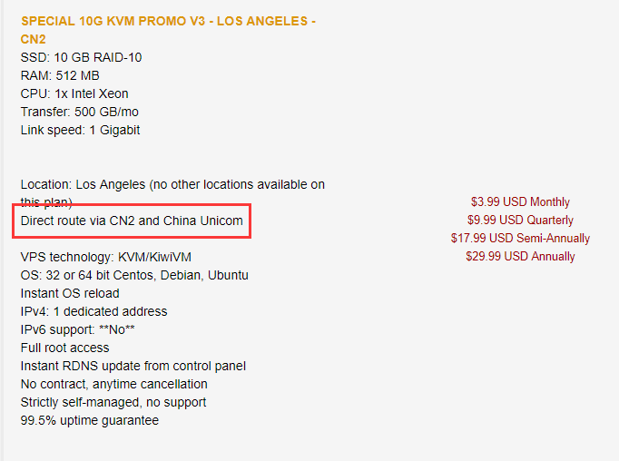 搬瓦工VPS - CN2路线新增联通直连 18.79美元/年-主机迷