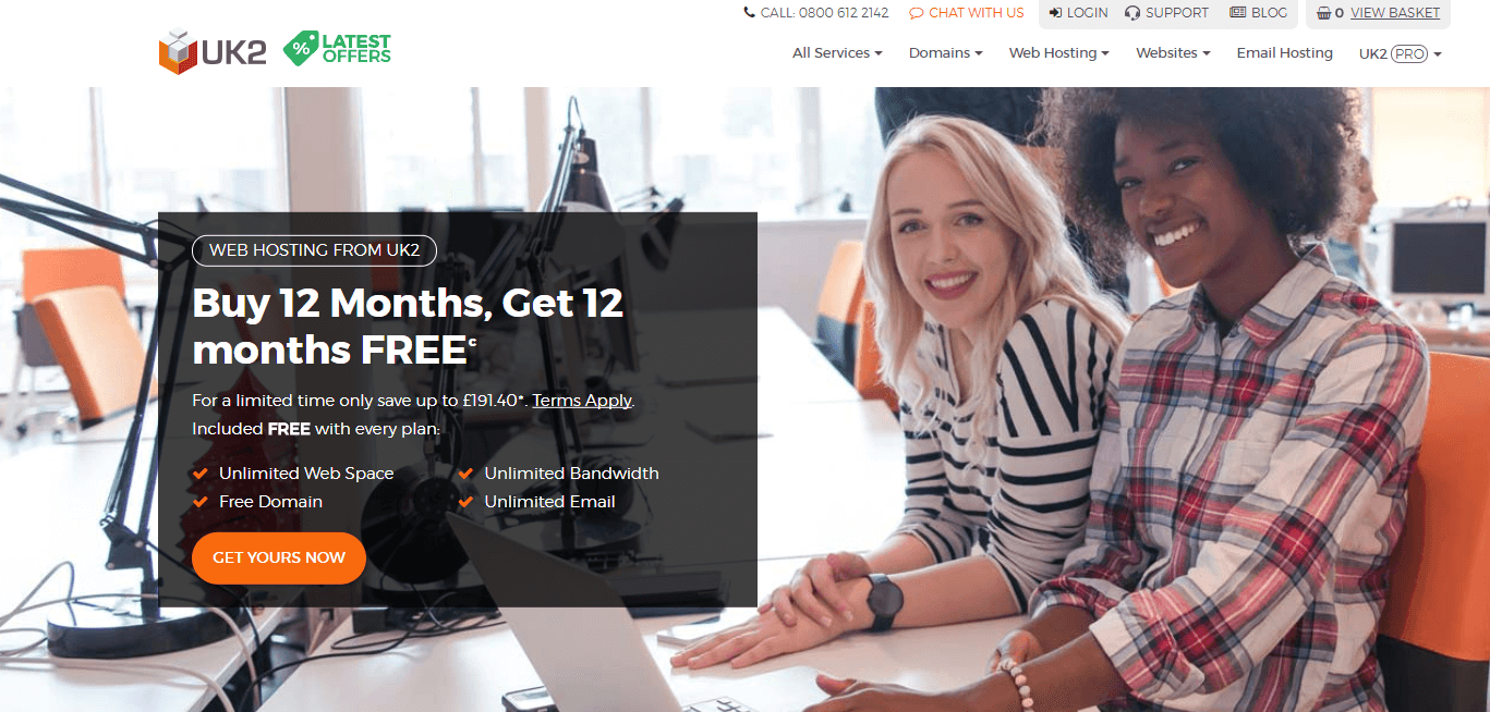 #BlackFriday# 黑五促销: UK2 - 全场三折,新用户二折-主机迷